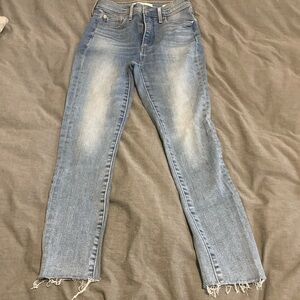 Denim Forum Lola high rise skinny jeans